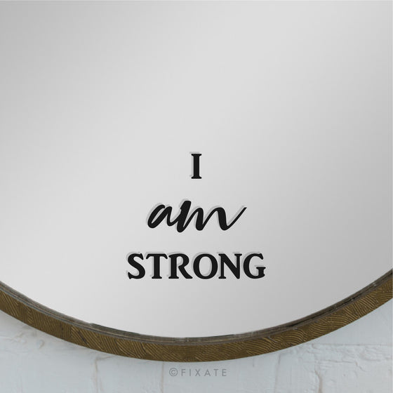  I'm Proud of You, Body Positive Mirror Motivator Decal :  Handmade Products