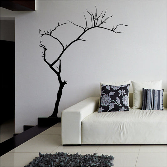 Dead Tree Wall Decal without Leaves