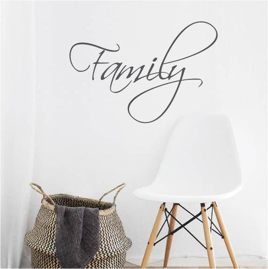 Wall Sticker Quote - Family