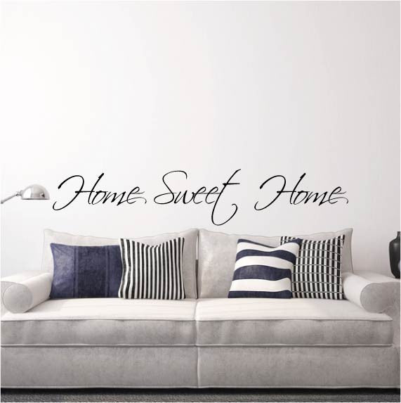 Wall Sticker Quote - Home Sweet Home