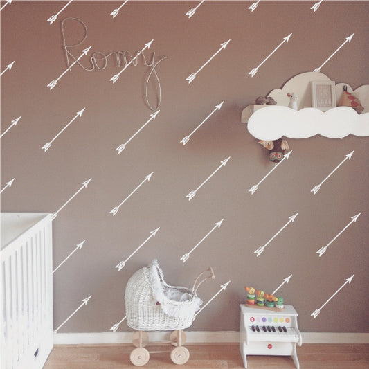 Kids room Pattern Wall Decals Large Arrows