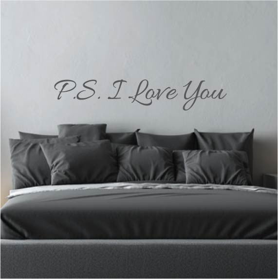 Wall Sticker Love Quote – PS I love you